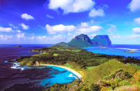 SC133 Mt Lidgbird and Mt Gower, Lord Howe Island